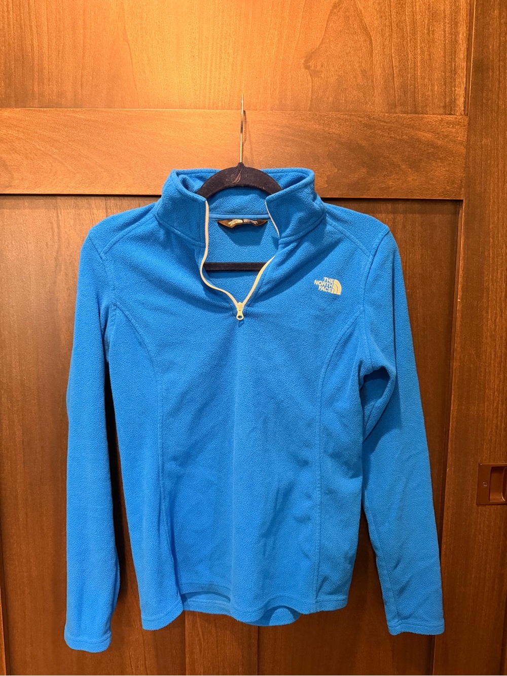 The North Face Bright Blue Women's Quarter-Zip Fleece